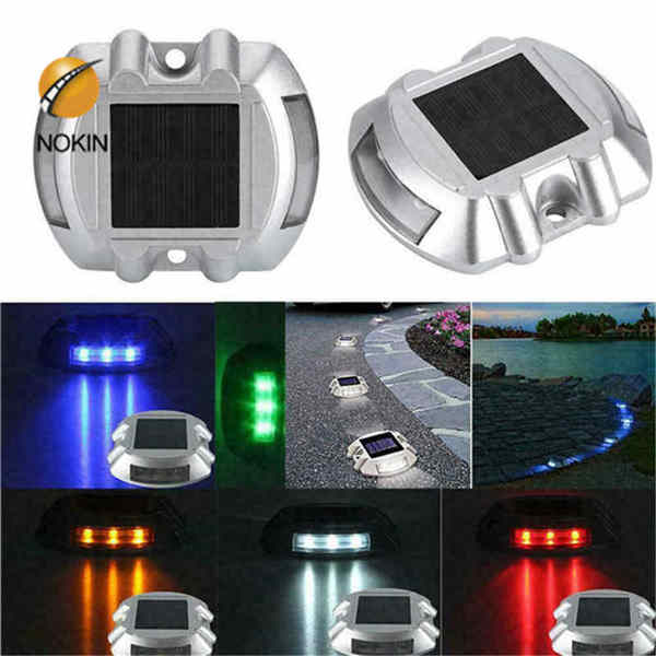 Green Synchronous Flashing Solar Reflective Pavement Markers 